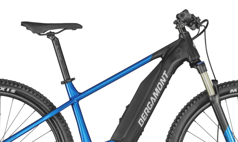 Фотографія Велосипед Bergamont E-Revox 4 29" (2021) 2021 Синьо-чорний